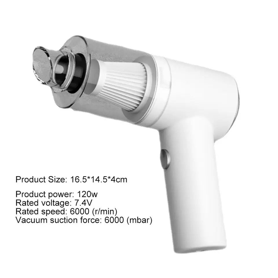 Aspirateur à main sans fil pour voiture