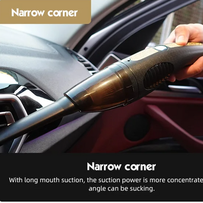 ASTE Mini Cordless Electric Car Vacuum Cleaner by USB, High Power