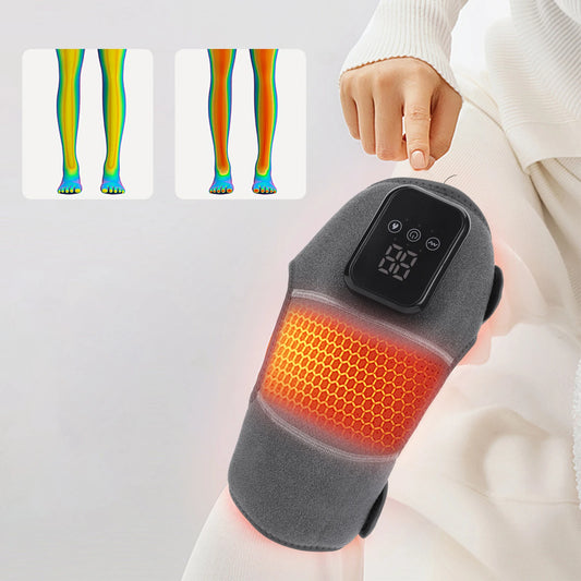 Appareil de massage chauffant pour les jambes, les épaules et les genoux – Soulagement de la douleur