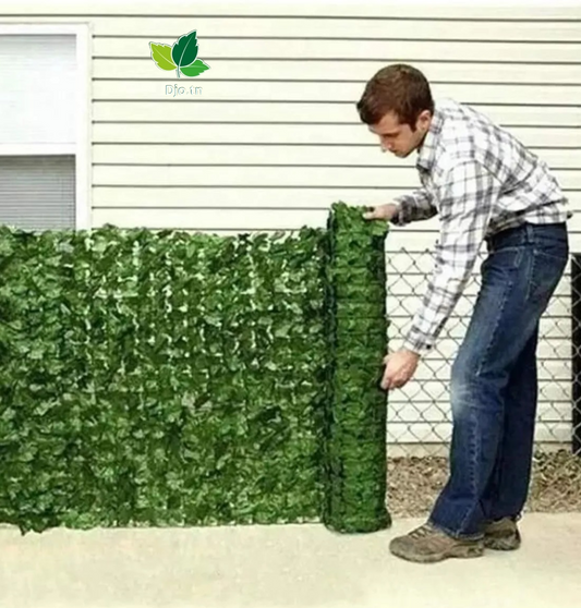 Haie de jardin artificielle - Cloture - Treillis 1mx3m