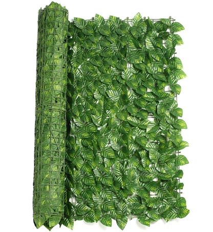 Haie de jardin artificielle - Cloture - Treillis 1mx3m