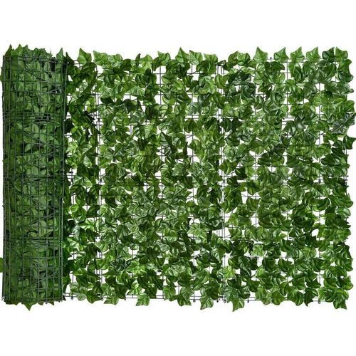 Haie de jardin artificielle - Cloture - Treillis 1mx3m