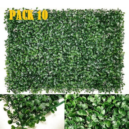 Pack 10 Mur végétal Artificielle Vert 60*40cm MAZARA (UV)