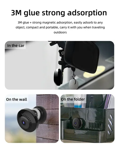 Caméra wifi mini v380