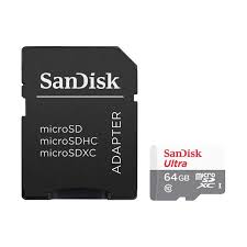 Carte mémoire SanDisk Ultra - 64 GO - CLASS 10