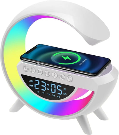 Veilleuse Radio Haut-parleur Bluetooth Réveil-led-usb-rgb