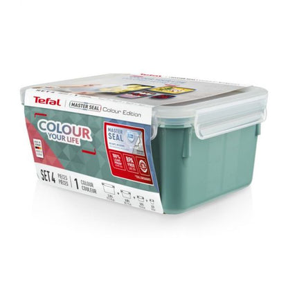 Tefal Masterseal Colour Set 4 pcs Vert-N1031010.