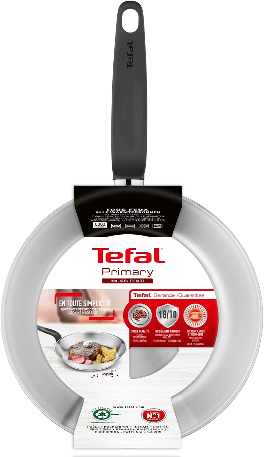 Tefal Poêle Inox 28cm Primary-E3080604