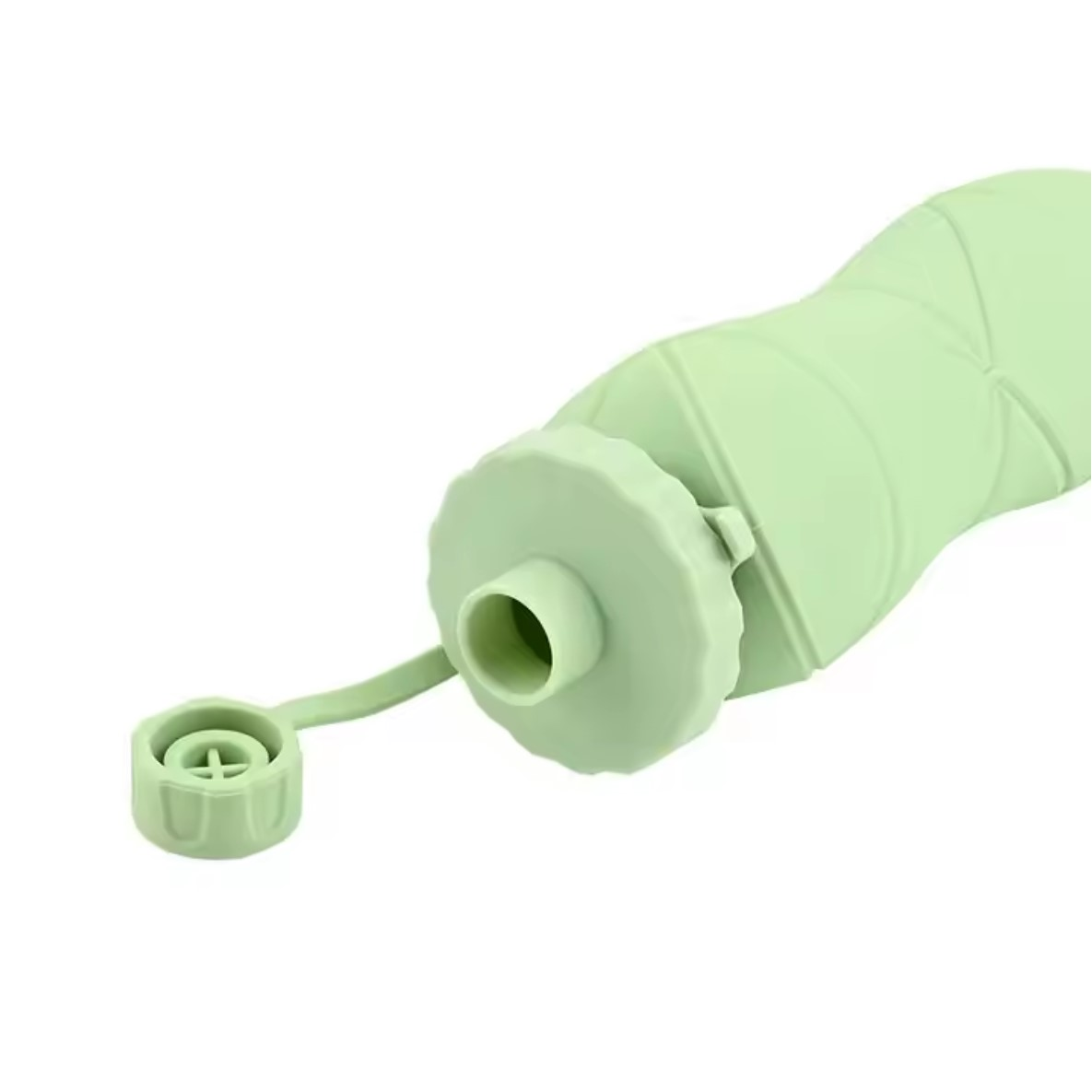 🥤 Gourdes Pliables en Silicone Alimentaire – 600 ml