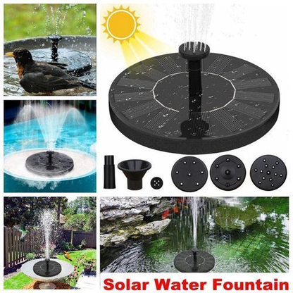 Fontaine Solaire Extérieur Flottante
