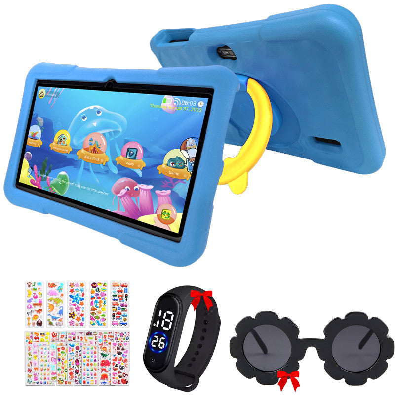 Tablette Oteeto K1 Kids WIFI  4Go 128Go Wifi Bleu