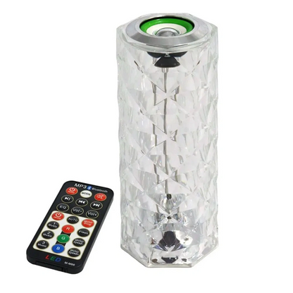 Lampe Musicale en Cristal LED avec Bluetooth