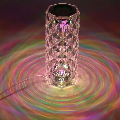 Lampe Musicale en Cristal LED avec Bluetooth