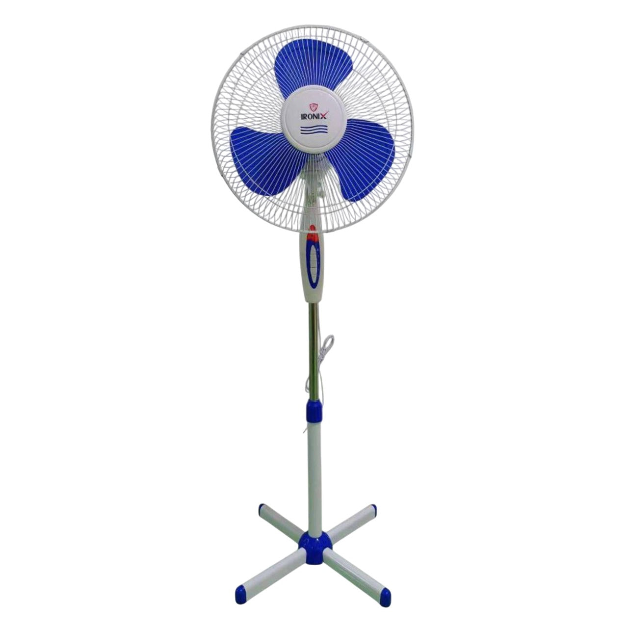 Ventilateur sur pied 16" – Hauteur réglable – 3 vitesses IRONIX