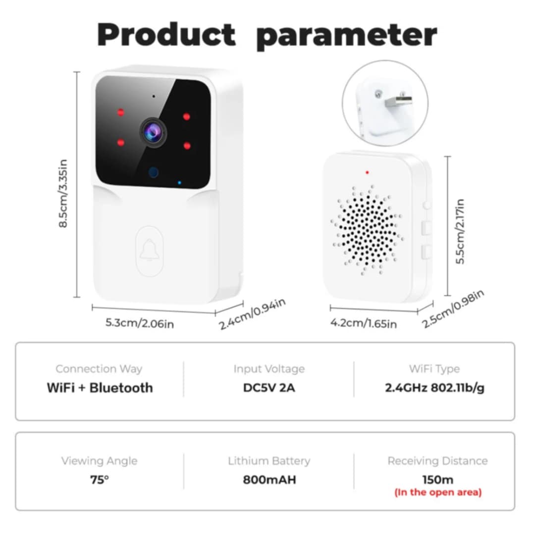 Doorbell smart  HD Camera