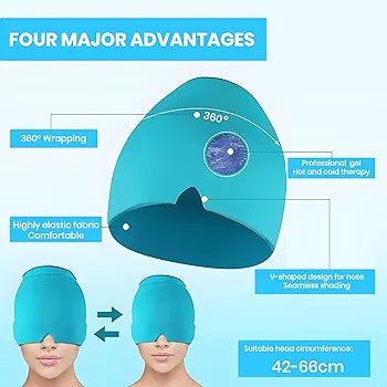 Bonnet de soulagement de la migraine