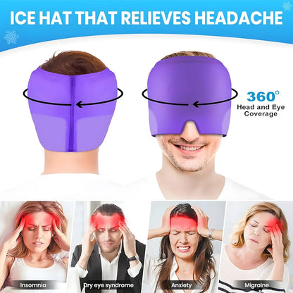 Bonnet de soulagement de la migraine