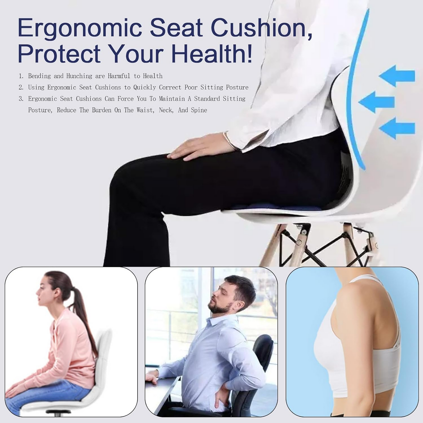 Chaise correcteur de posture