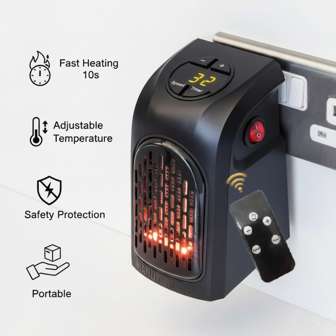 Chauffage Mural Portable Electrique 450W