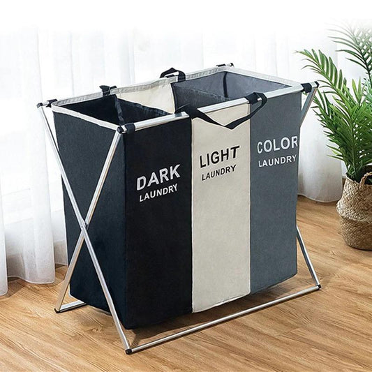 Panier à linge pliable